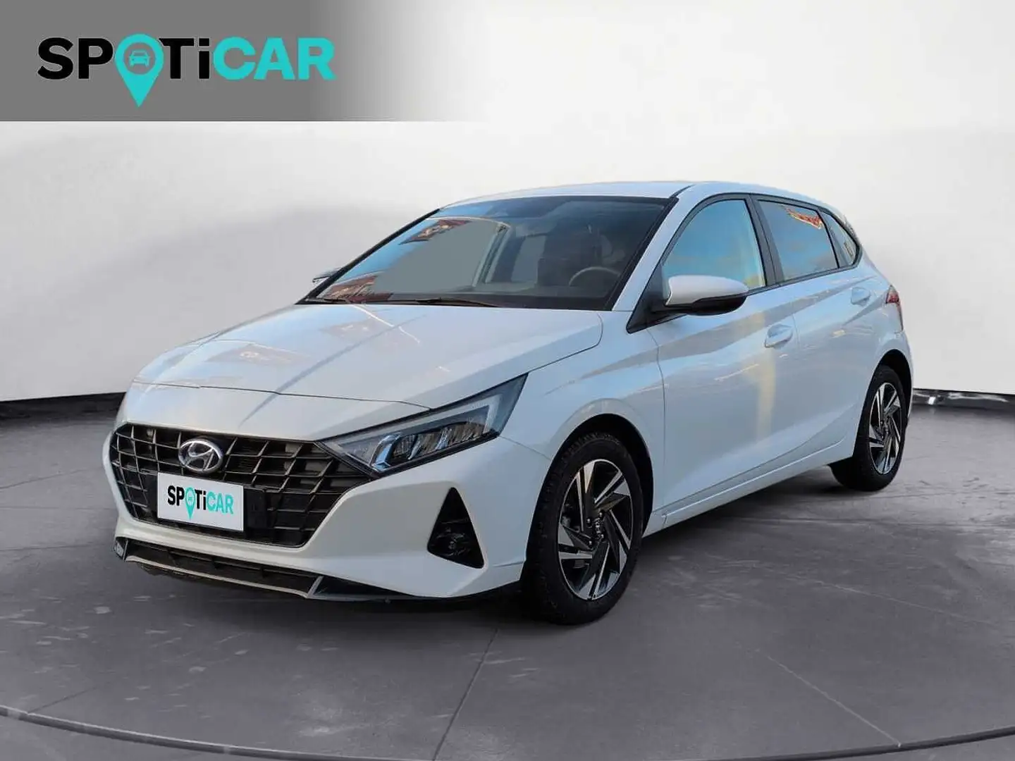 Hyundai i20 1.2 MPI Connectline Blanc - 1