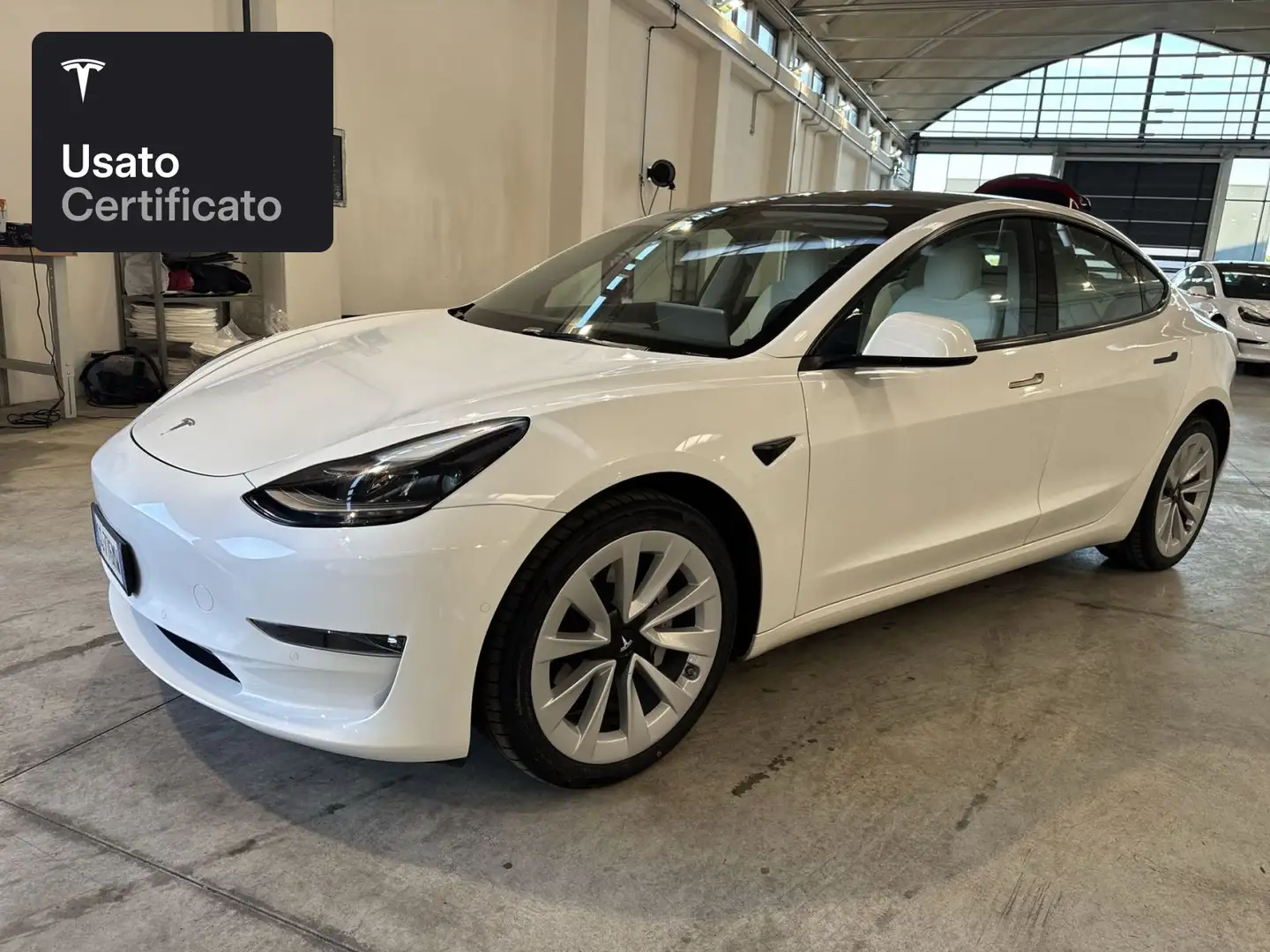 Tesla Model 3 Long Range AWD Bianco - 1