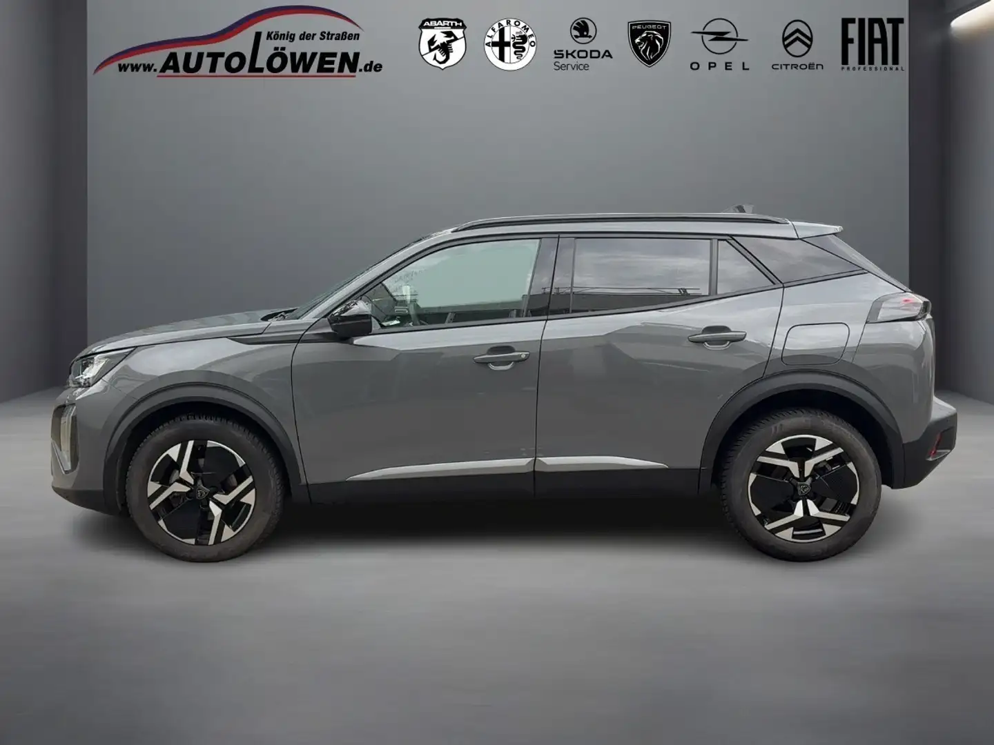 Peugeot 2008 1.2 PureTech 100 Allure  Einparkhilfe Gris - 2