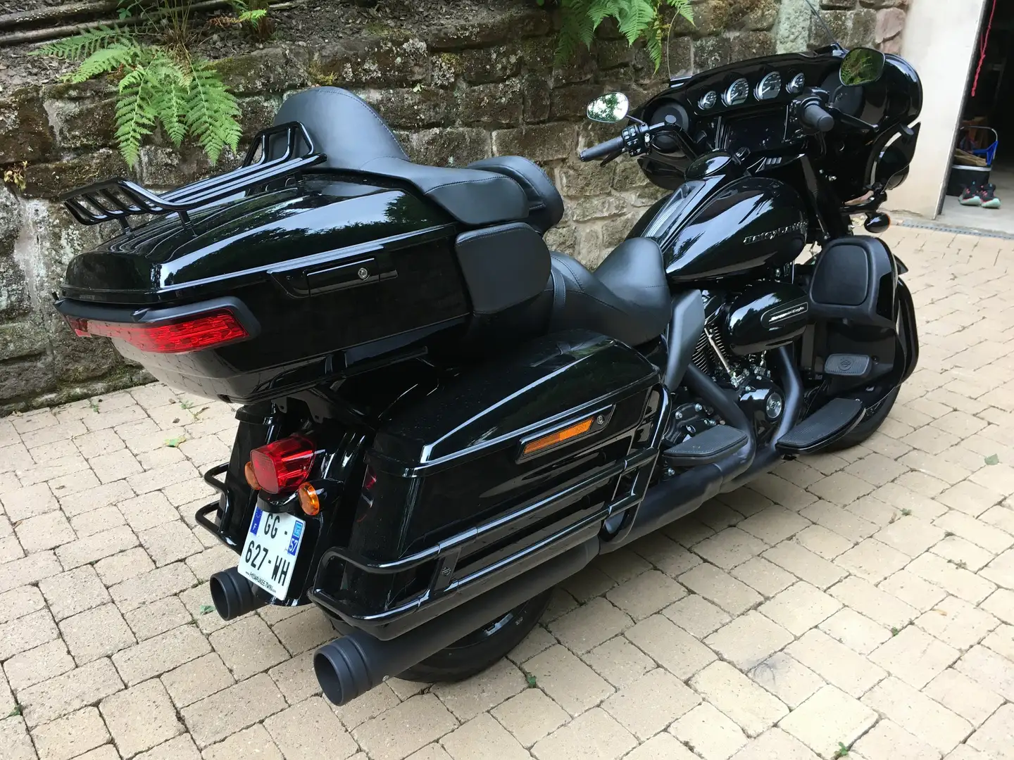 Harley-Davidson Electra Glide FLHTK full black Negru - 1