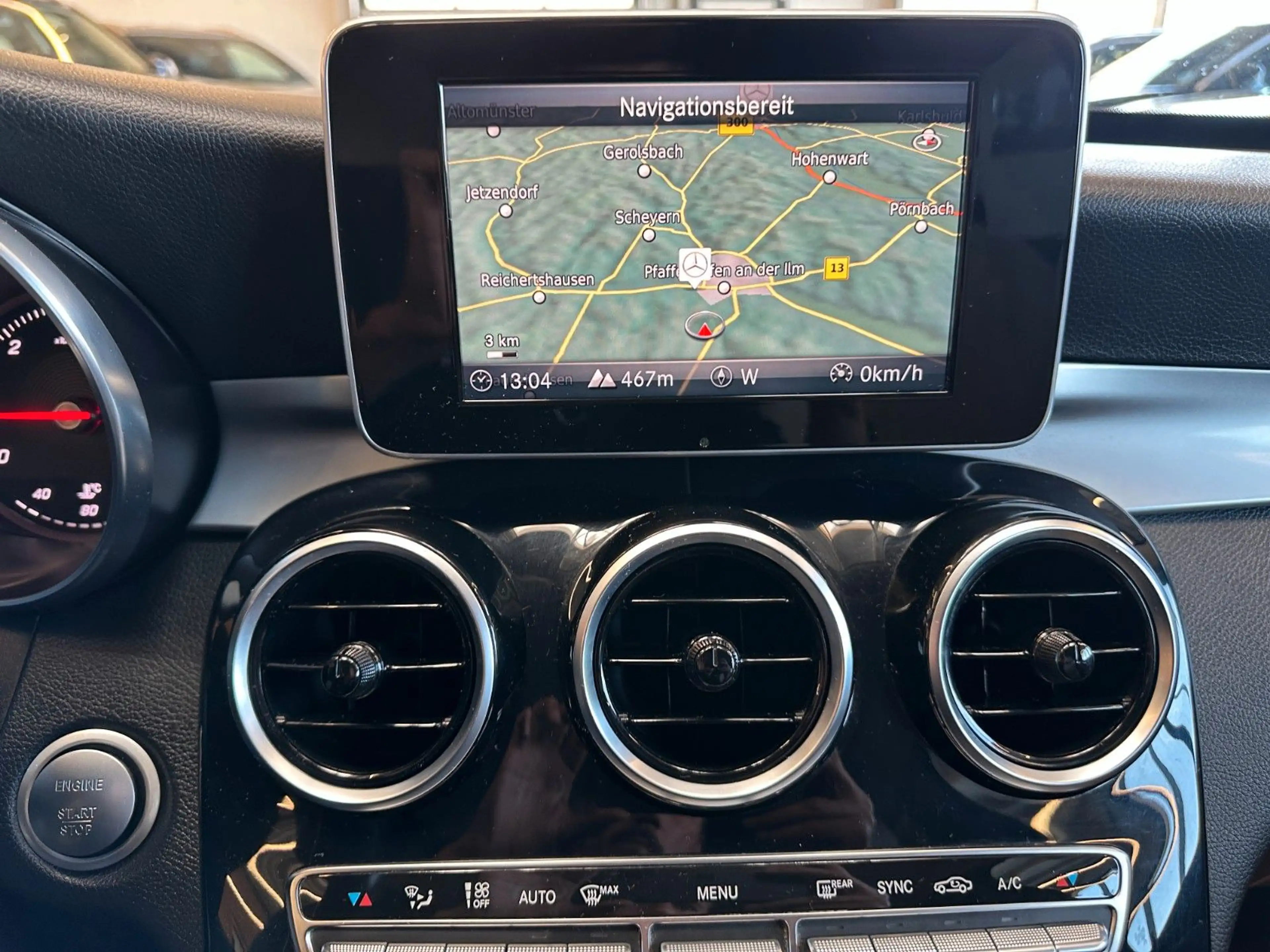 Mercedes-Benz C 220 *KEYLESS*BURMESTER*TEMPO*NAV*LED*PDC* — photo 15