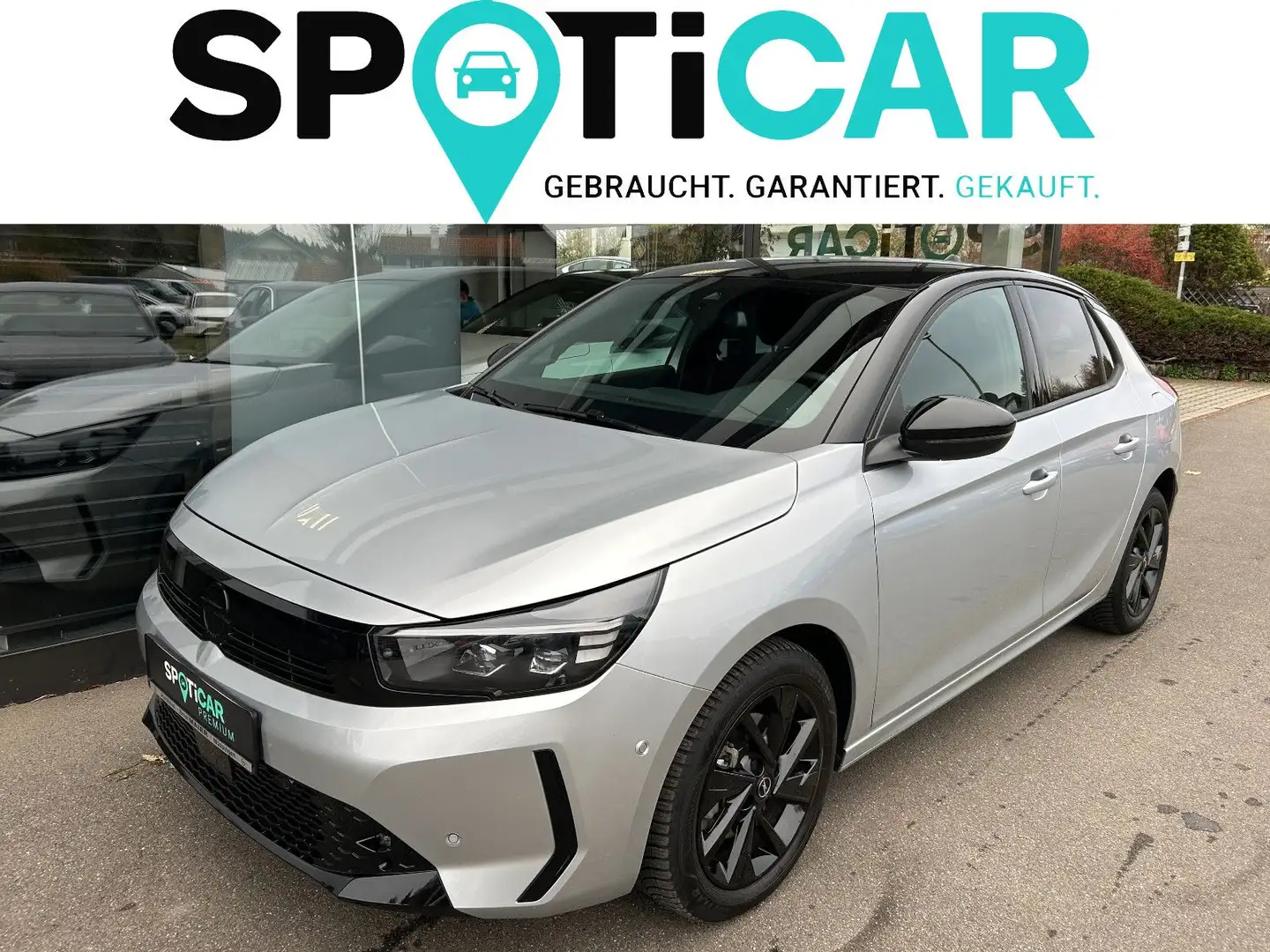 Opel Corsa F GS 1.2 RFK+SHZ+LHZ+CARPLAY+NAVI+KLIMA+BT Grau - 1