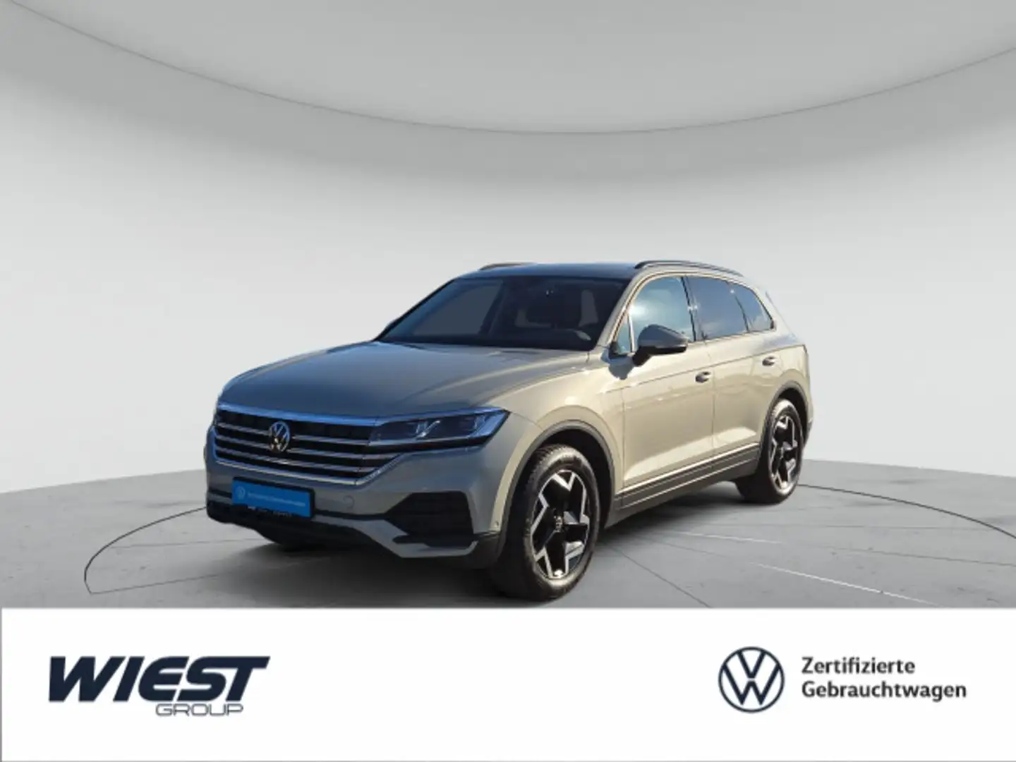 Volkswagen Touareg TDI, AHK/KAM/ACC/19 ZOLL/LEDER/NAVI/KLIM Beige - 1
