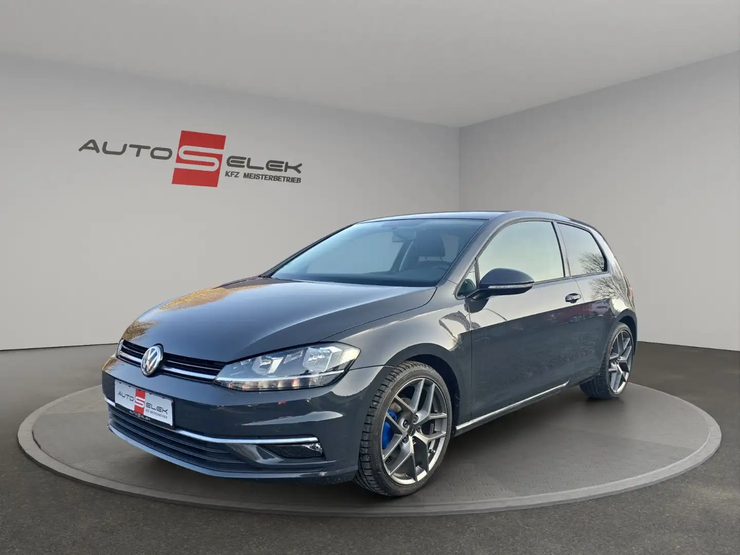 Volkswagen Golf VII +Kamera+PDC+LED+Navi+Borbet Alu18`` Gris - 1