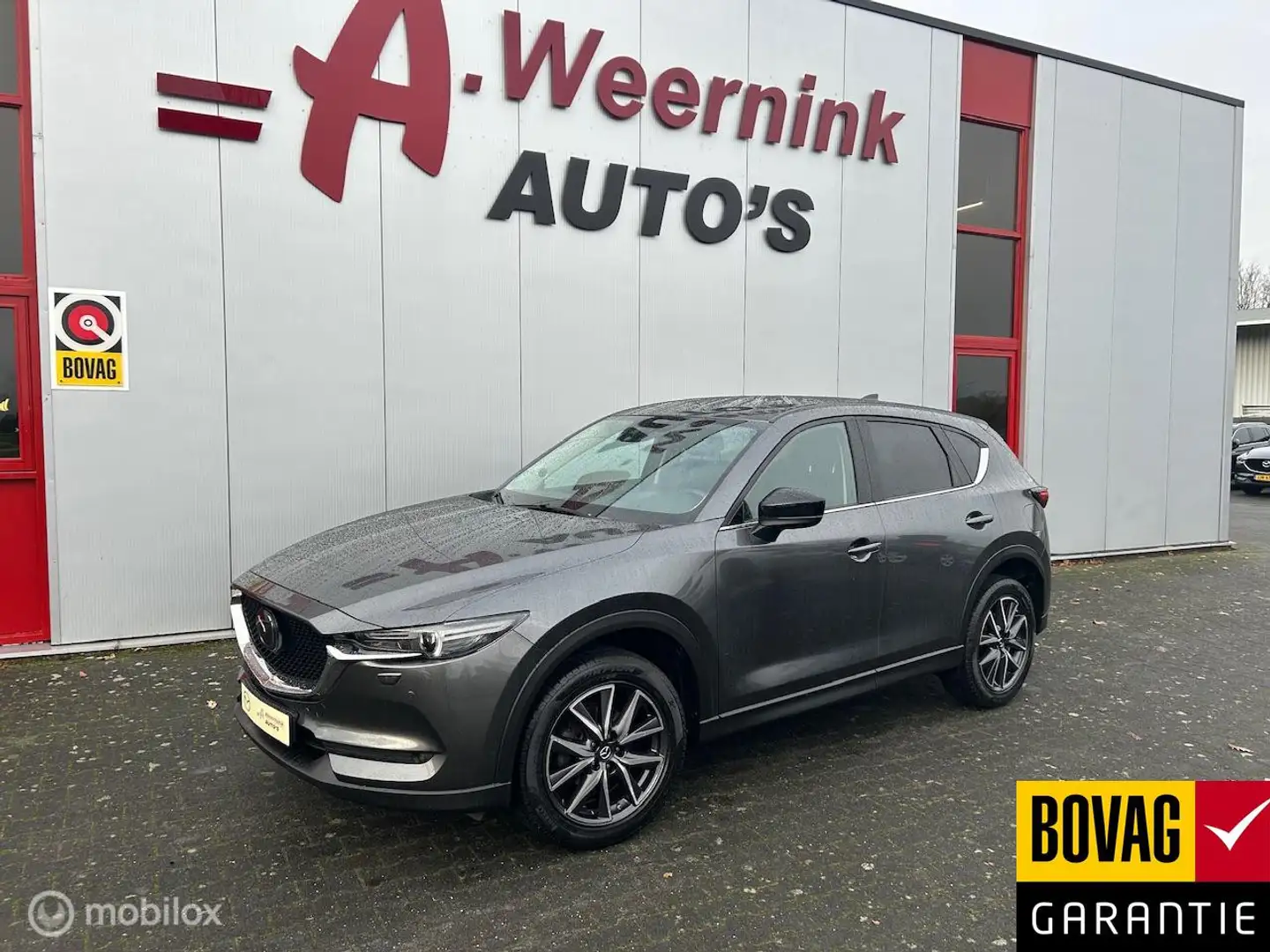Mazda CX-5 2.5 SkyActiv-G 194 Luxury Bose Leder Trekhaakwegkl Grau - 1