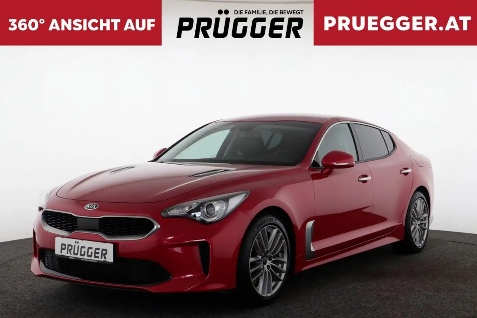 Kia Stinger 2,0 T-GDI Autom LIEBHABERZUSTAND NUR 37.211KM Rot - 1