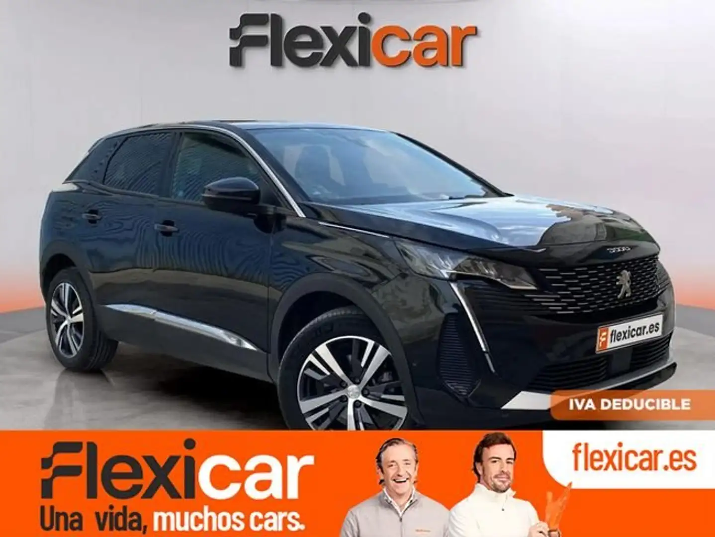 Peugeot 3008 1.2 PureTech S&S Allure 130 Noir - 1