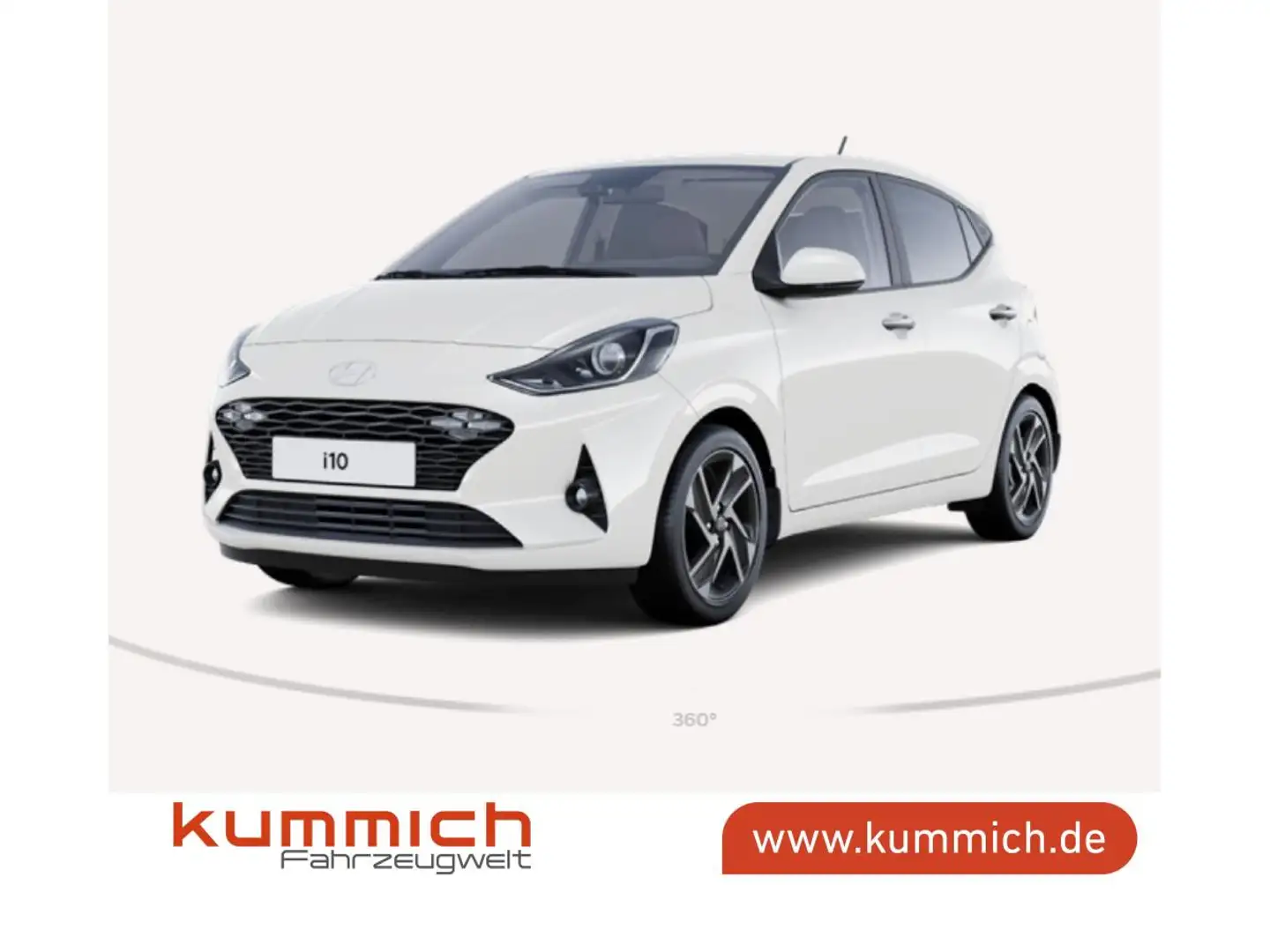 Hyundai i10 1.2 79PS AUTOMATIK PRIME Weiß - 1