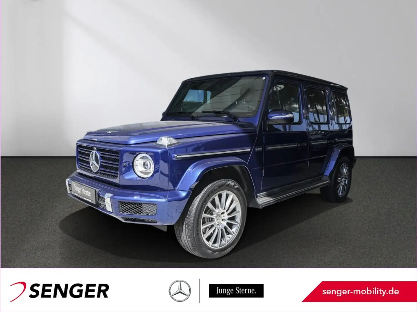 Mercedes-Benz G 350 d AMG Distronic Schiebedach Multibeam AHK Blau - 1