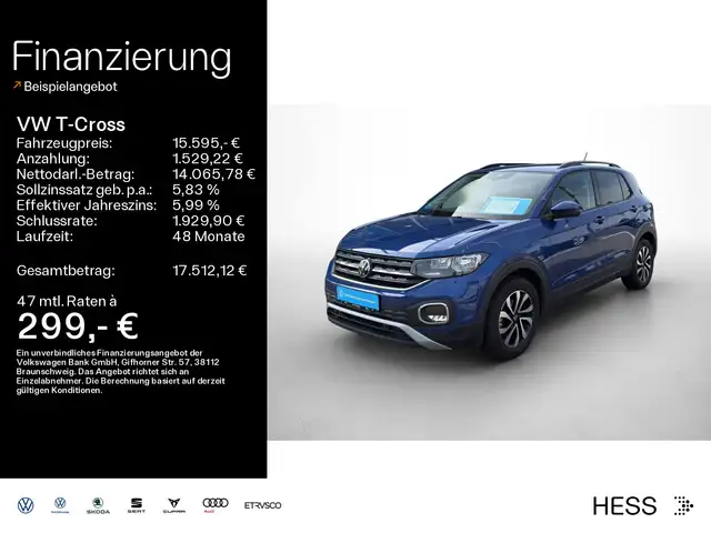 Volkswagen T-Cross 1.0 TSI Life*Klima*Spurhalteassistent*SH