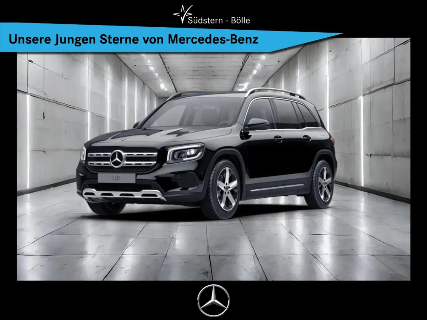 Mercedes-Benz GLB 200 d 4M PROGRESSIVE+LED+KAMERA+TEMPOMAT+SHZ Noir - 1