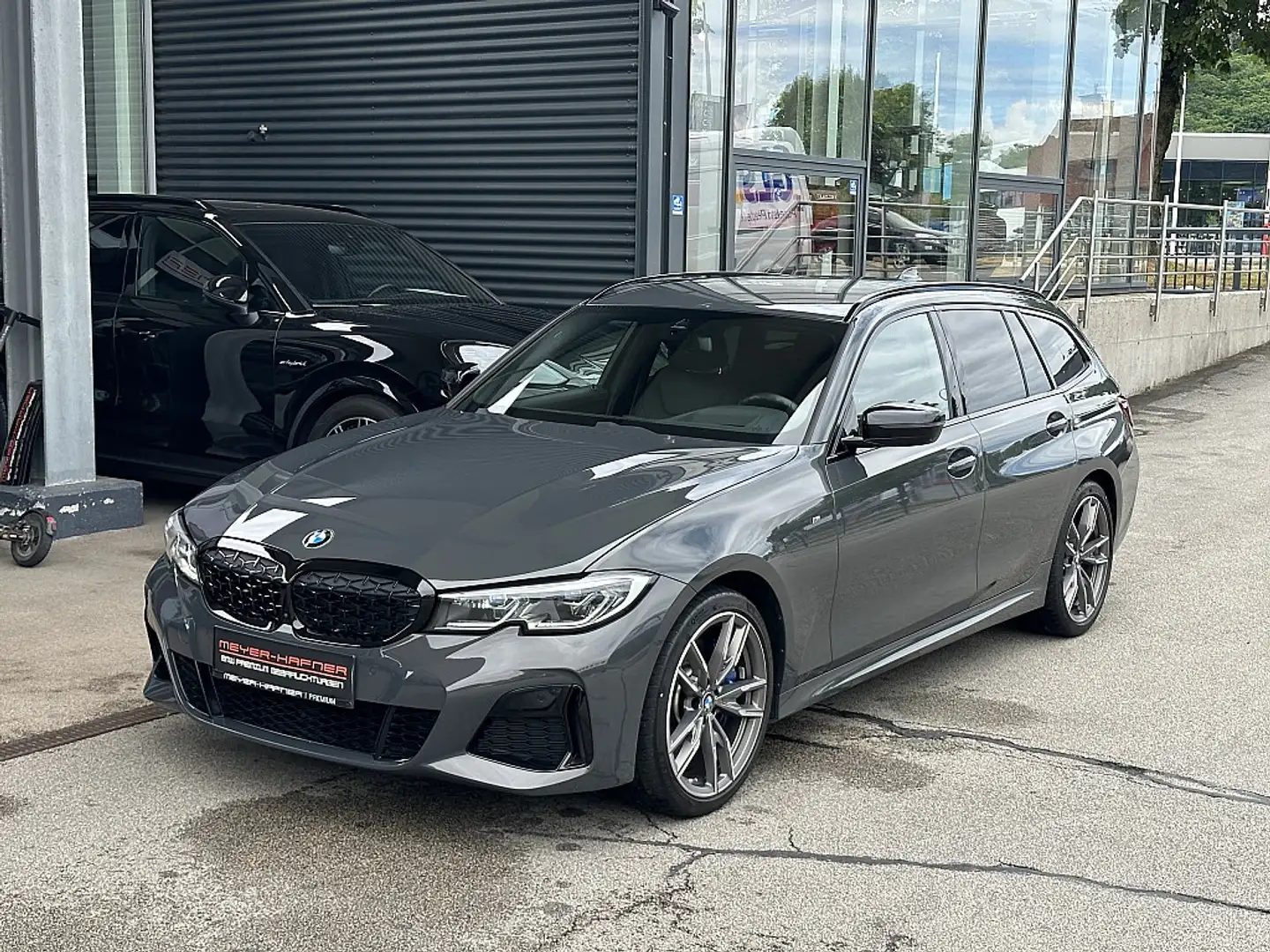 BMW 340 M340i xDrive Touring Aut. Gris - 1