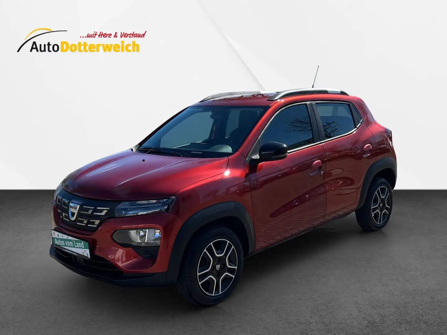 Dacia Spring Comfort Plus Kamera, Navi Piros - 1