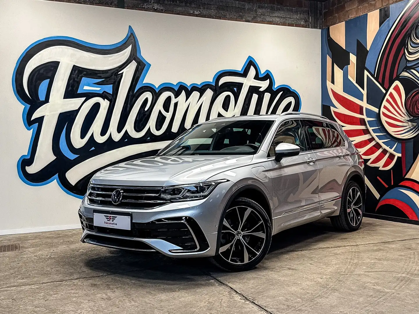 Volkswagen Tiguan 1.4 eHybrid*DSG*R-LINE*PREMIUM*FULL!* Zilver - 1
