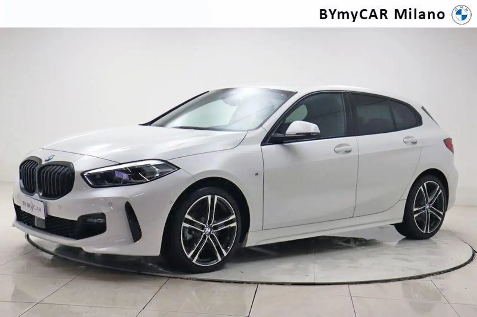 BMW 118 d Msport auto Bianco - 1