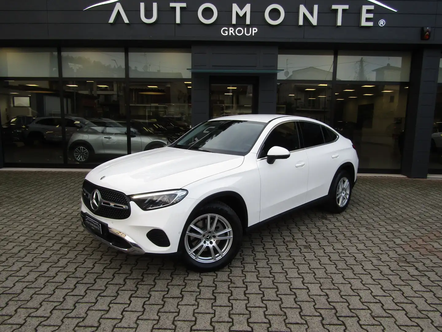 Mercedes-Benz GLC 220 d MHEV COUPE'ADVANCED 4 MATIC,LED,CERCHI 18,AZIEND Blanc - 1