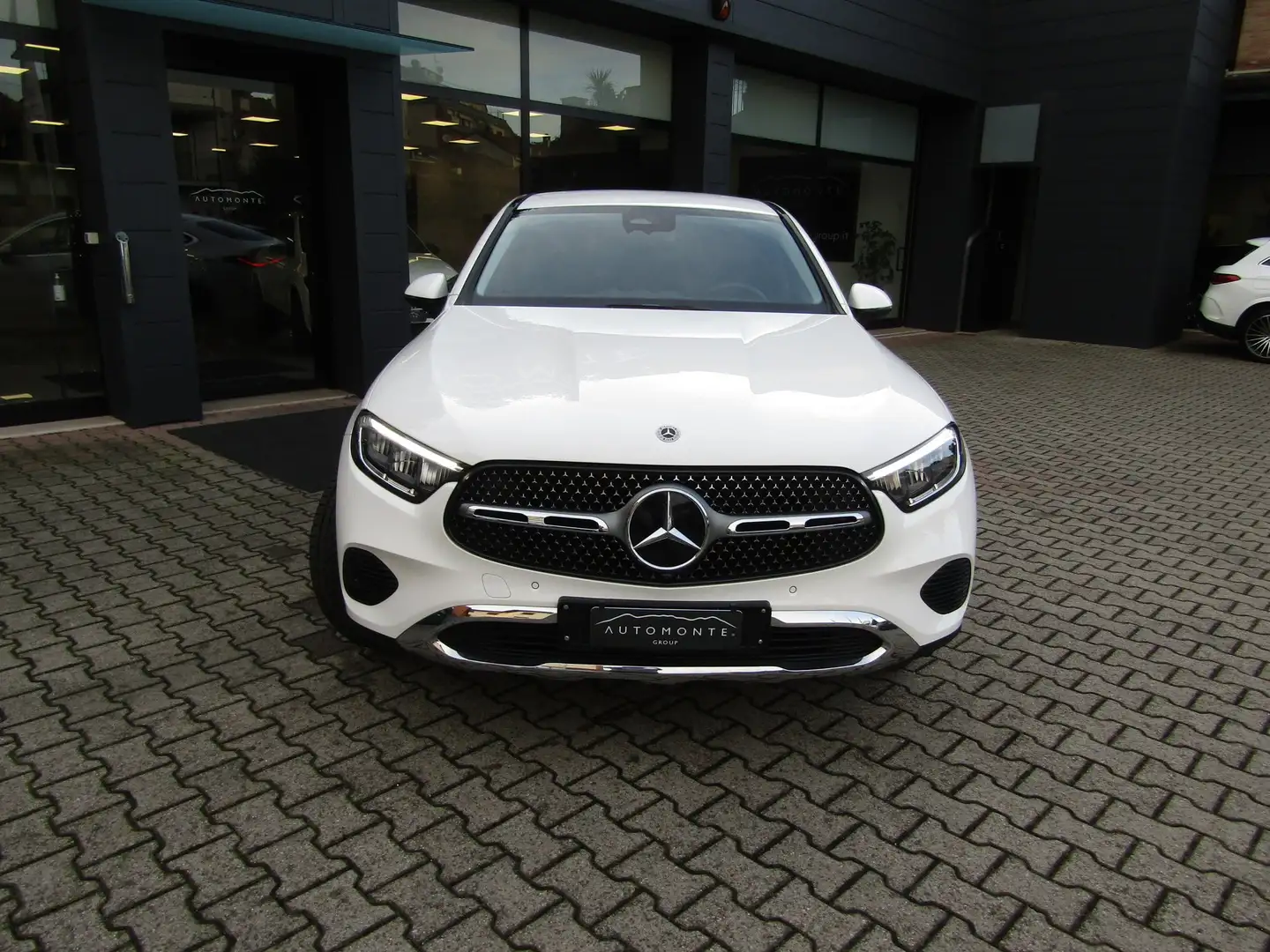 Mercedes-Benz GLC 220 d MHEV COUPE'ADVANCED 4 MATIC,LED,CERCHI 18,AZIEND Blanc - 2