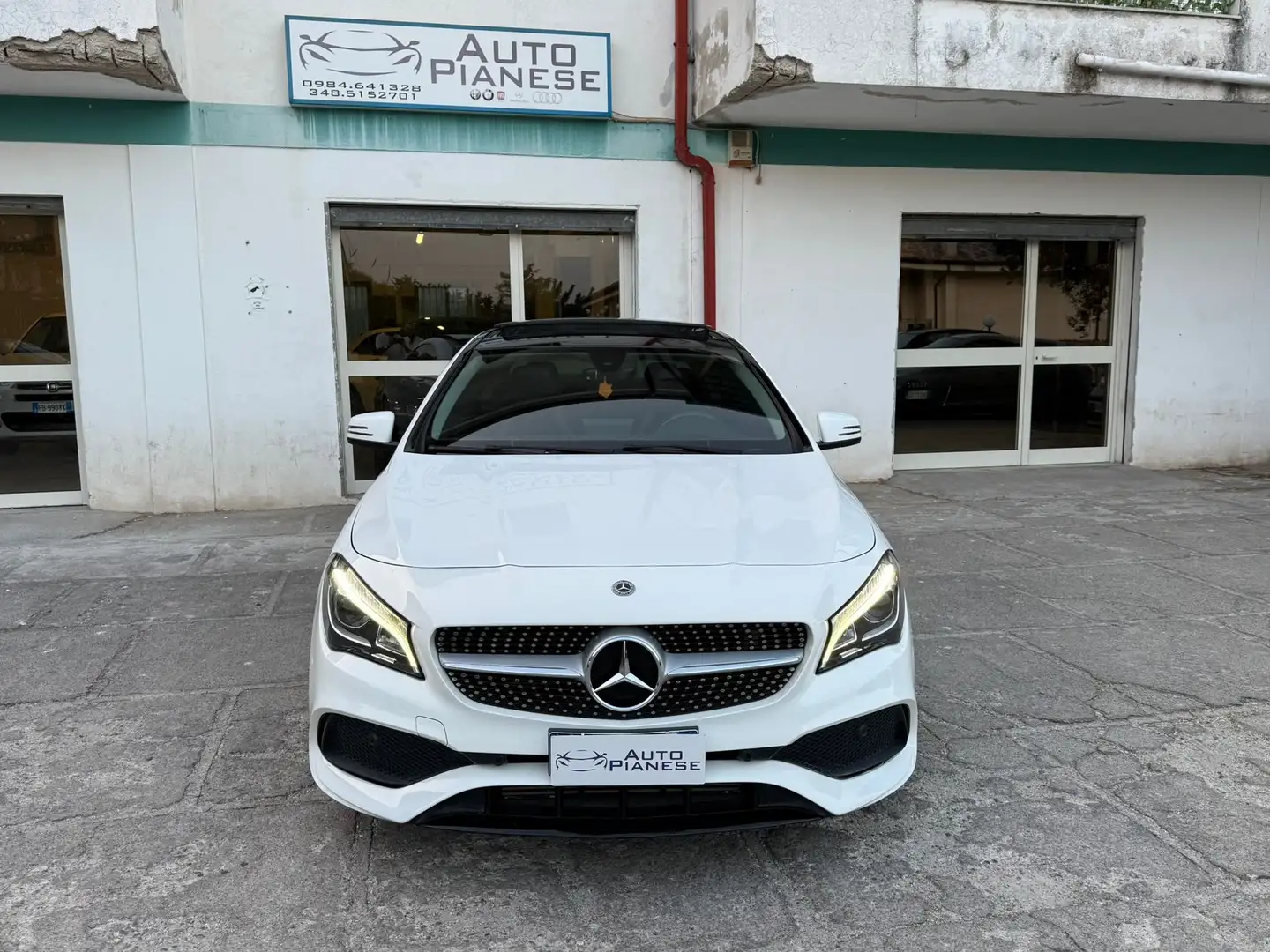 Mercedes-Benz CLA 200 d (cdi) Premium auto Bianco - 2
