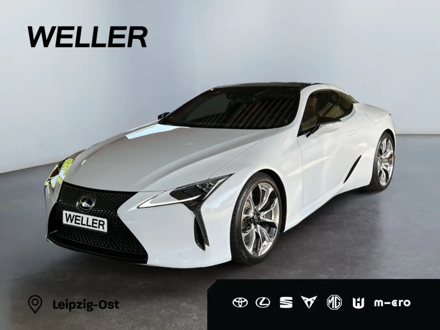 Lexus LC 500h *HUD*Pano*LED*Leder*Memory* Blanc - 1