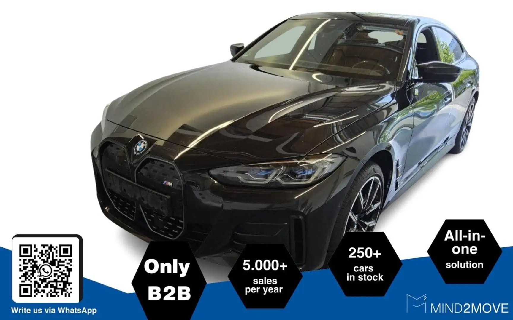 BMW i4 - M50 Schwarz - 1