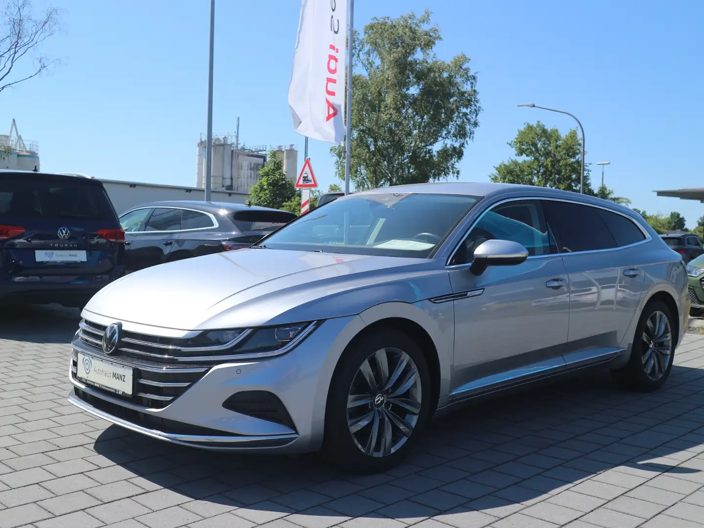 Volkswagen Arteon Shooting Brake 2.0 TDI Elegance KLIMA LED NAVI AL Silber - 2