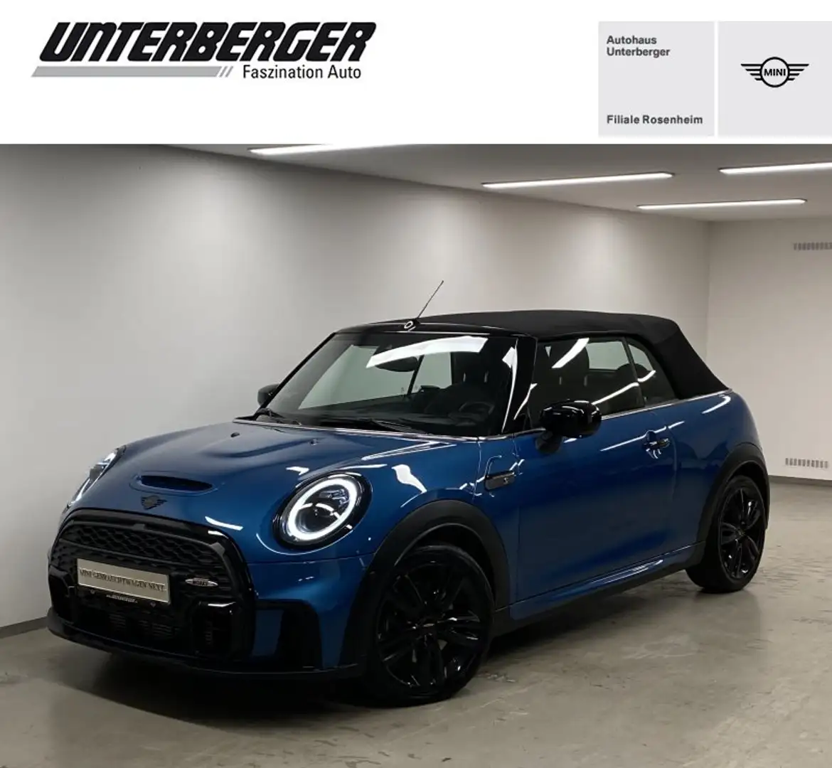 MINI Cooper S Cabrio Cooper S Cabrio JCW Trim Drivingass. Parkass. Head Blau - 1