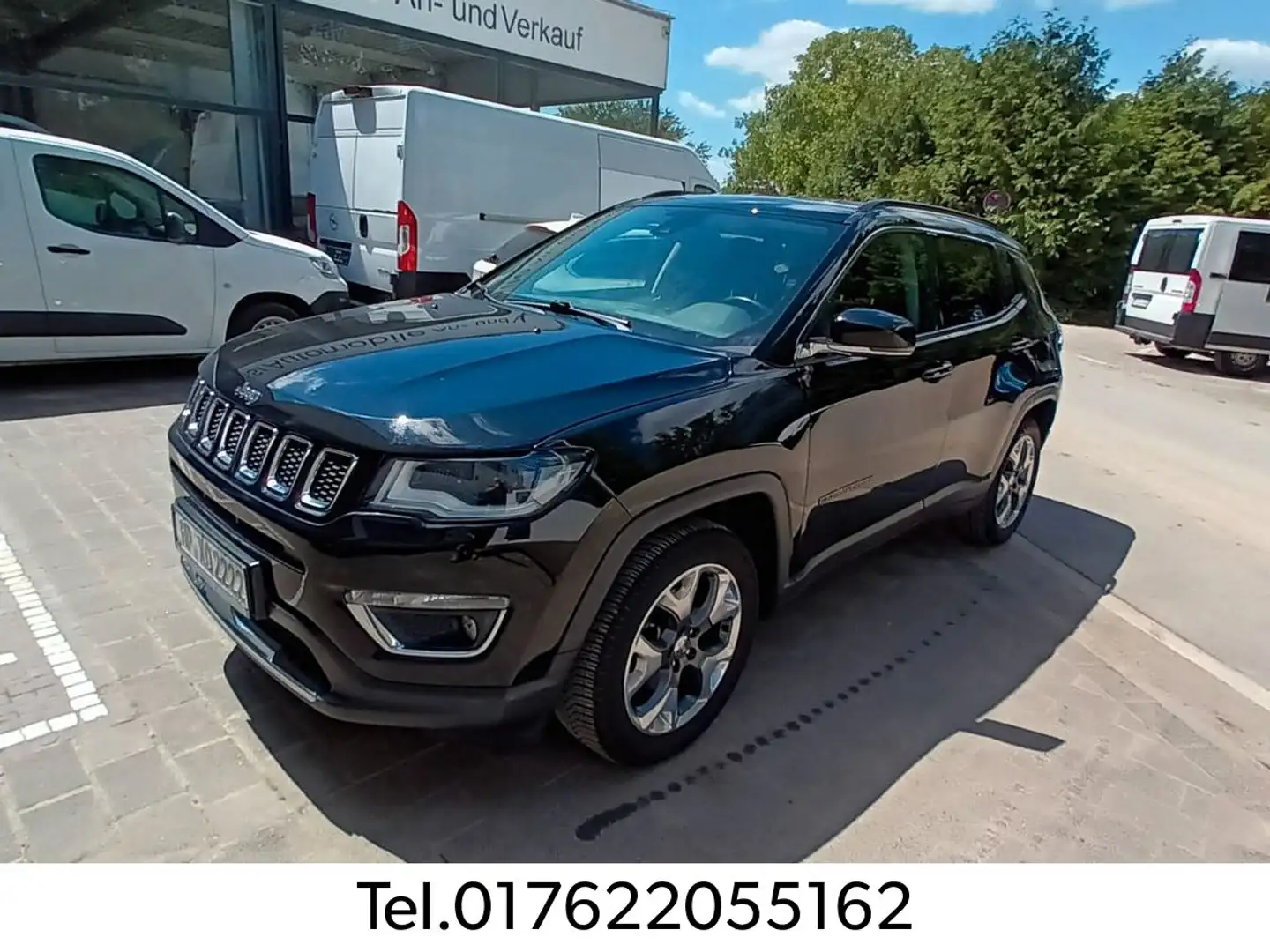 Jeep Compass Limited FWD/LED/Navi/Teilleder Schwarz - 1