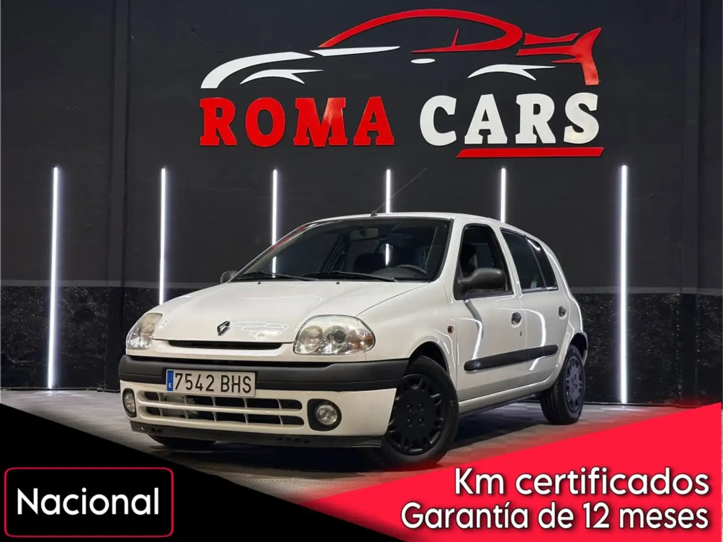 Renault Clio 1.9dTi Alizé 80 Blanco - 1