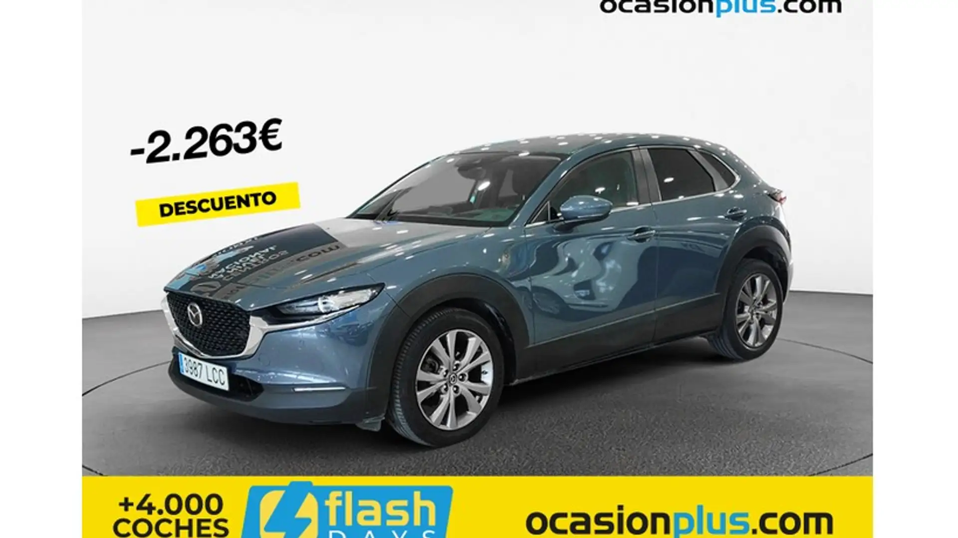 Mazda CX-30 2.0 Skyactiv-G Evolution 2WD Aut. 90kW Gris - 1