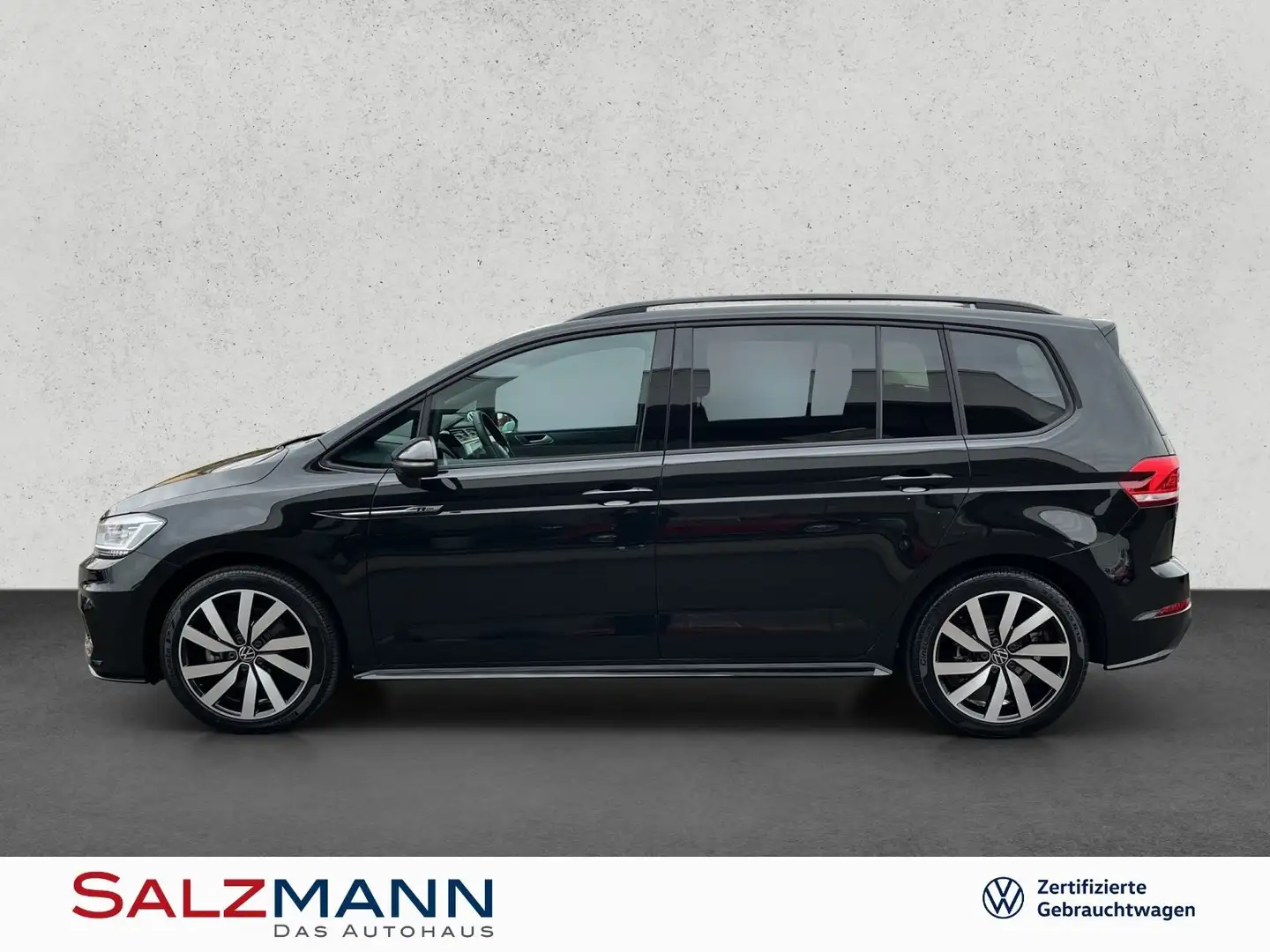 Volkswagen Touran 1.5 TSI DSG High, R-Line, Navi, Kamera, L Černá - 2