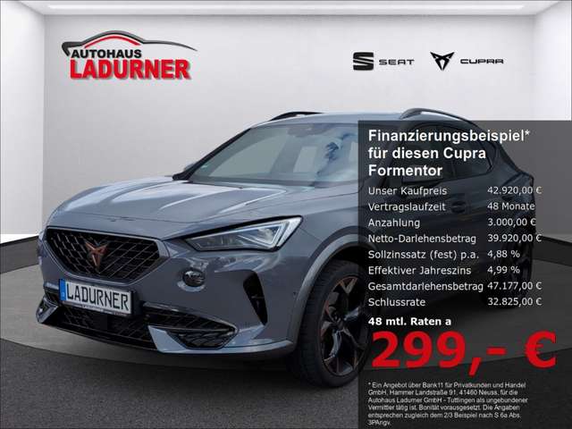 Imagine CUPRA Formentor VZ 2.0TSI DSG *MATRIX+CUP-SITZE+PANO+AHK*