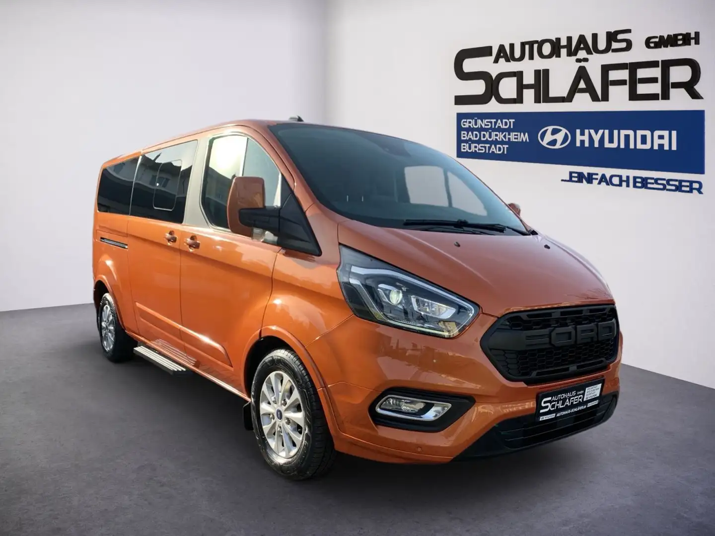 Ford Tourneo Custom 2.0 TDCI 185PS L2 Titanium X 8-Si Orange - 2