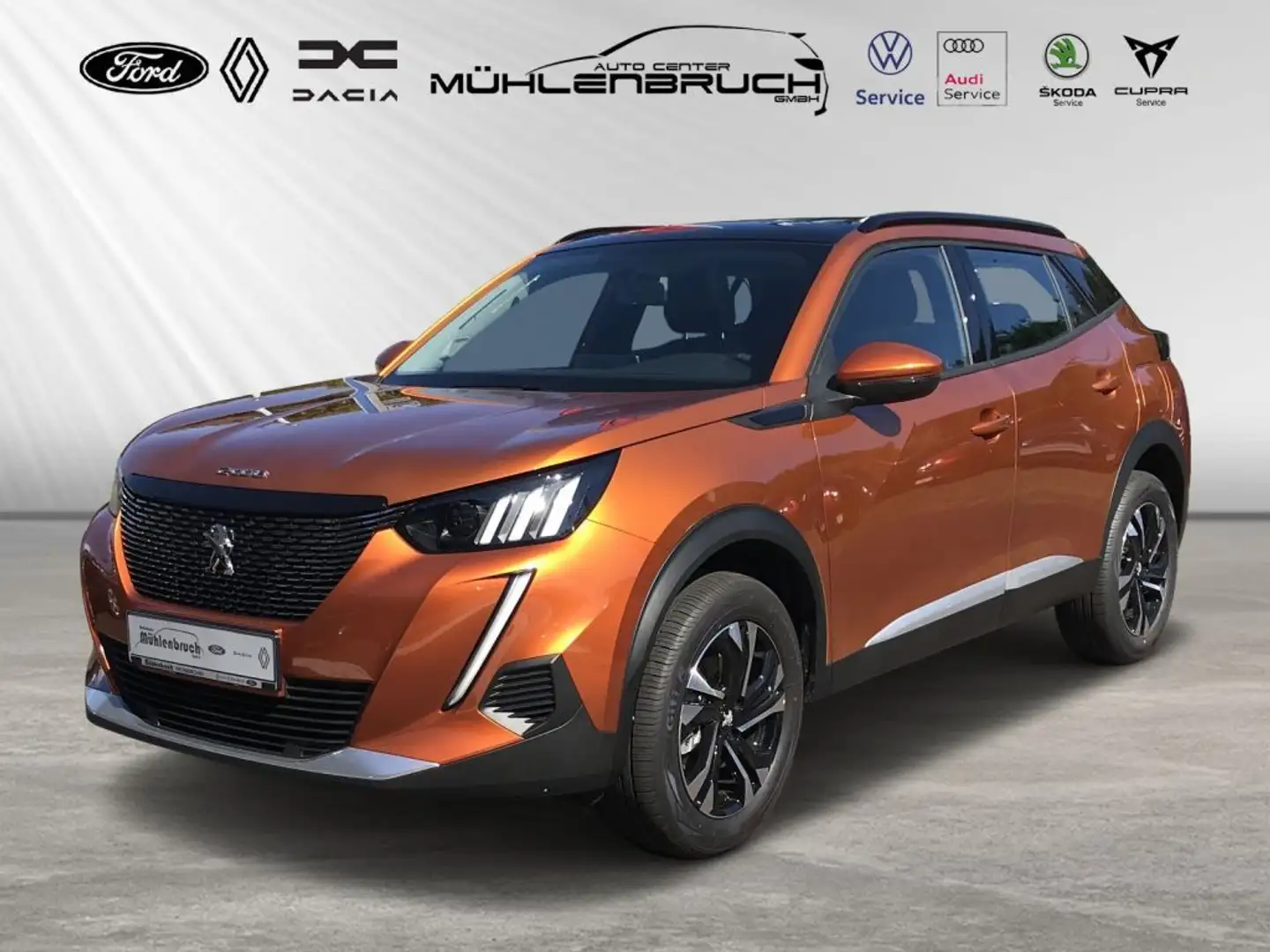 Peugeot 2008 Hybrid 136 e-DSC GT (U) Orange - 1