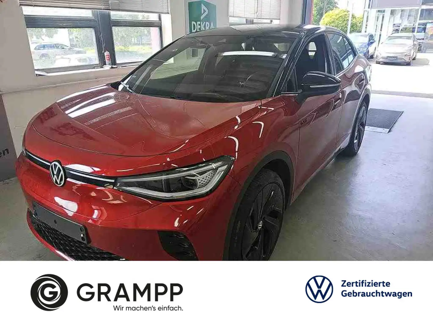 Volkswagen ID.5 GTX 4M +CCS+AHK+KAMERA+AR-HUD+ERGO+PANORAMA Rot - 1