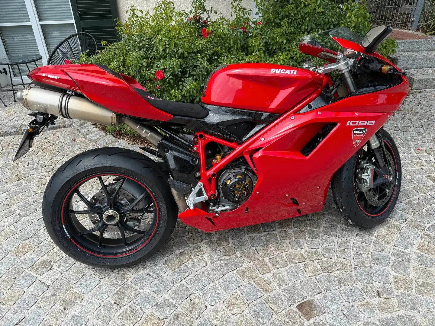 Ducati 1098 2.998KM*|TOP/1A|VIELE CARBONTEILE|ZR:NEU Red - 1