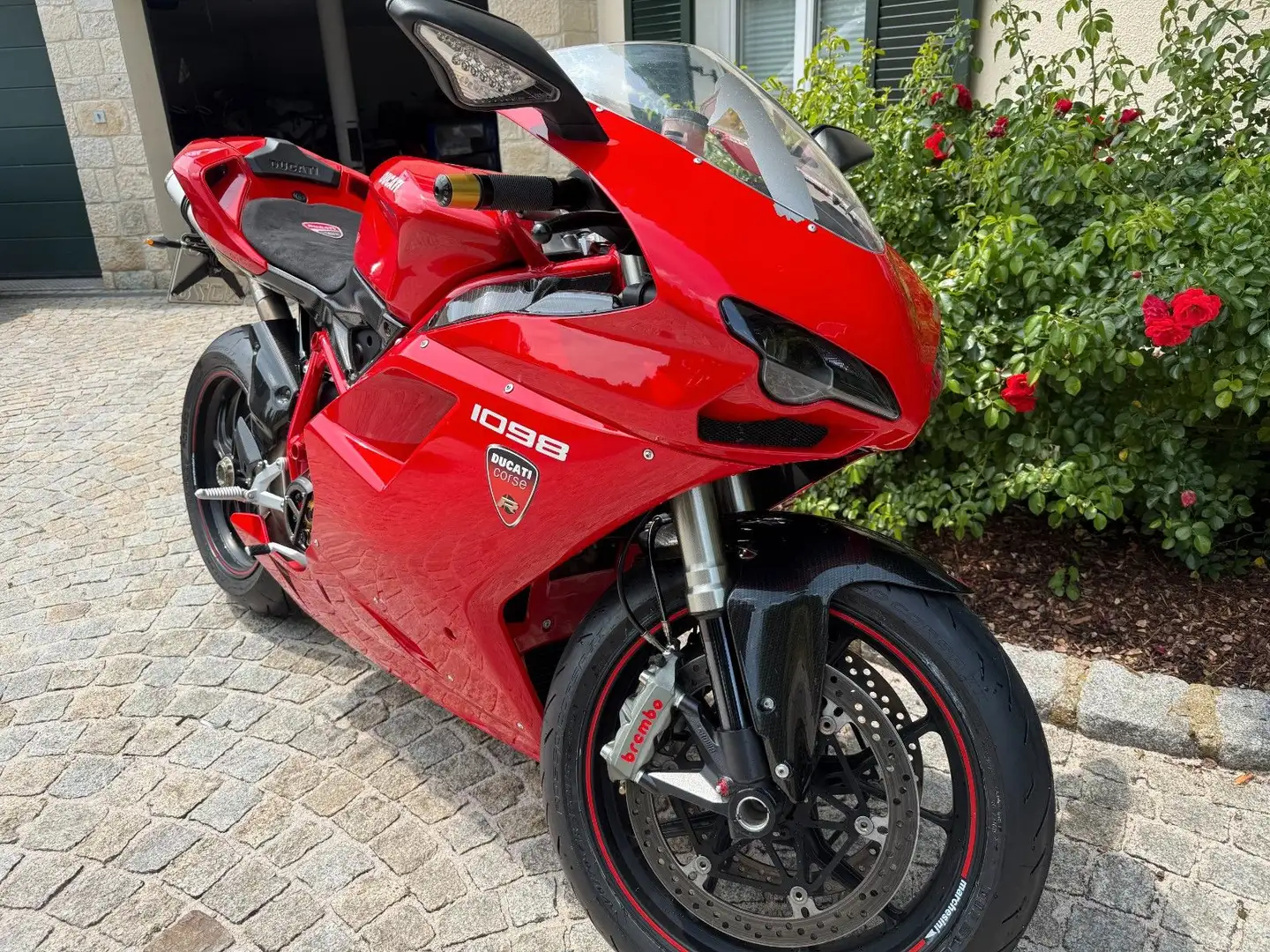 Ducati 1098 2.998KM*|TOP/1A|VIELE CARBONTEILE|ZR:NEU Red - 2