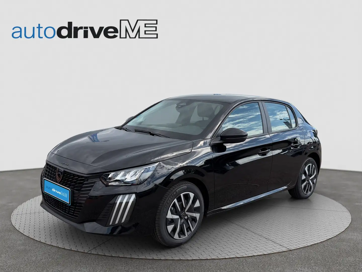Peugeot 208 1.2 Turbo 100 Style Schwarz - 1