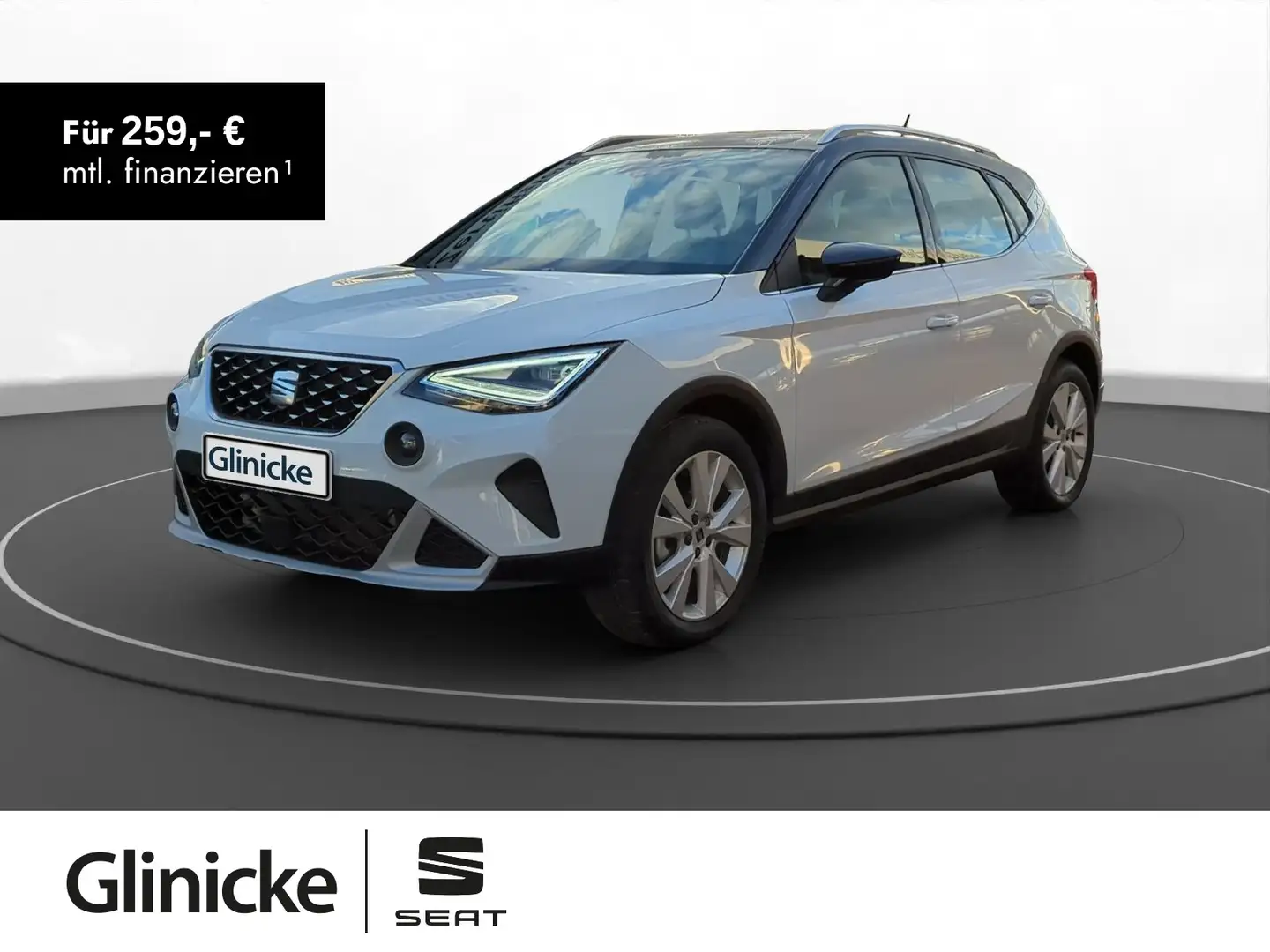 SEAT Arona 1.0 TSI Xperience LED PDC DSG Weiß - 1