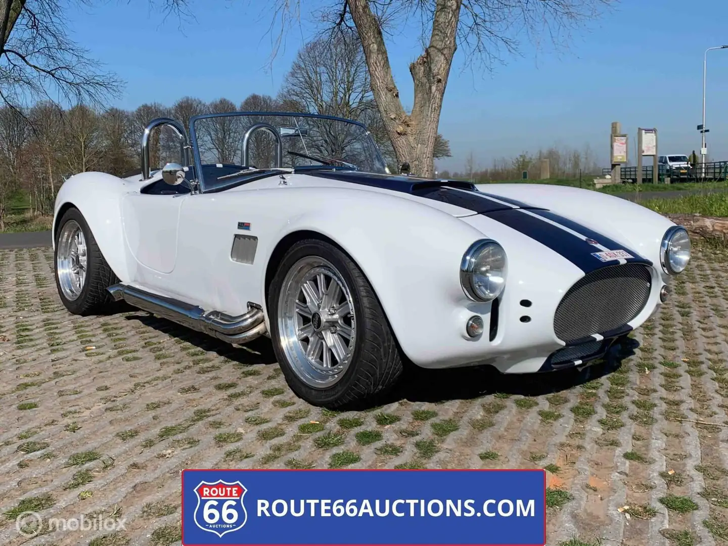AC Sixty-Five Roadster Replica Cabriolet Blanc - 1