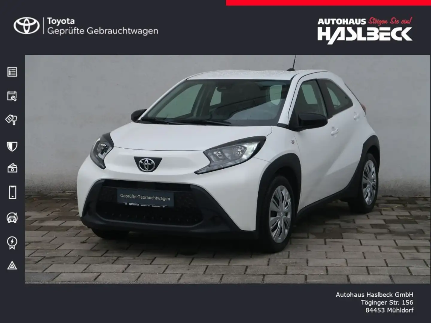 Toyota Aygo X Play Weiß - 1