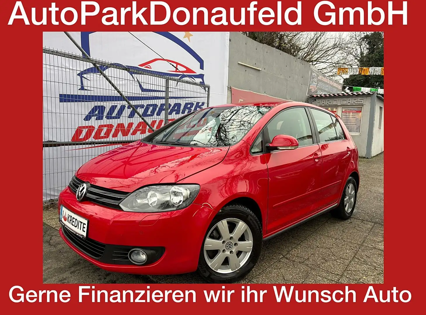 Volkswagen Golf Plus Comfortline BMT 1,6 TDI DPF/WENIG KM/GEPFLEGT/ Rot - 1