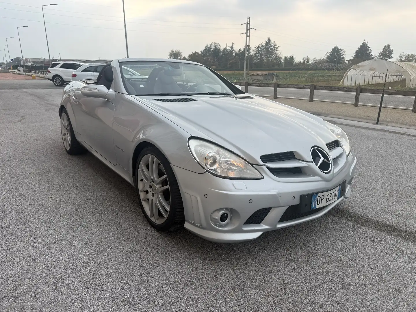 Mercedes-Benz SLK 200 SLK 200 Kompressor Sport AUTOMATICA PACK AMG Argento - 2