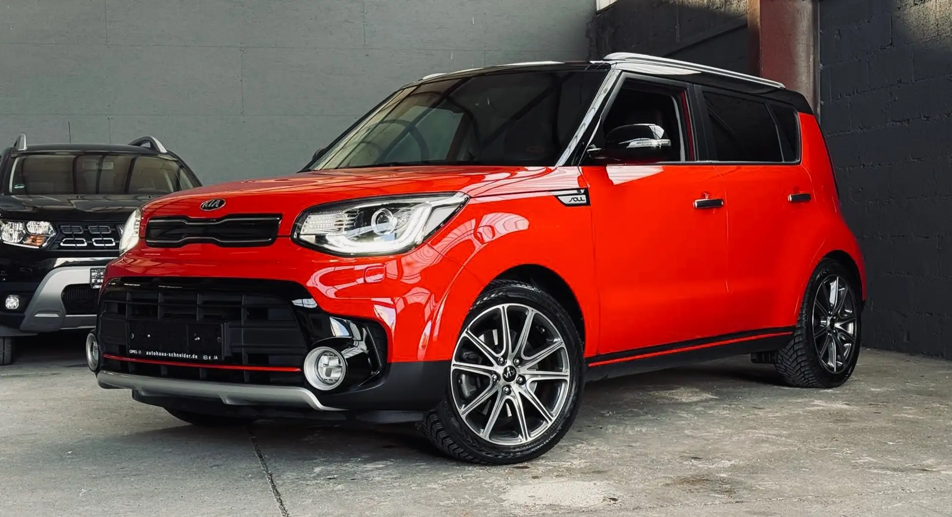 Kia Soul Turbo Navi SHZ Teilleder Bi Xenon* 31500km orig. * Rot - 1