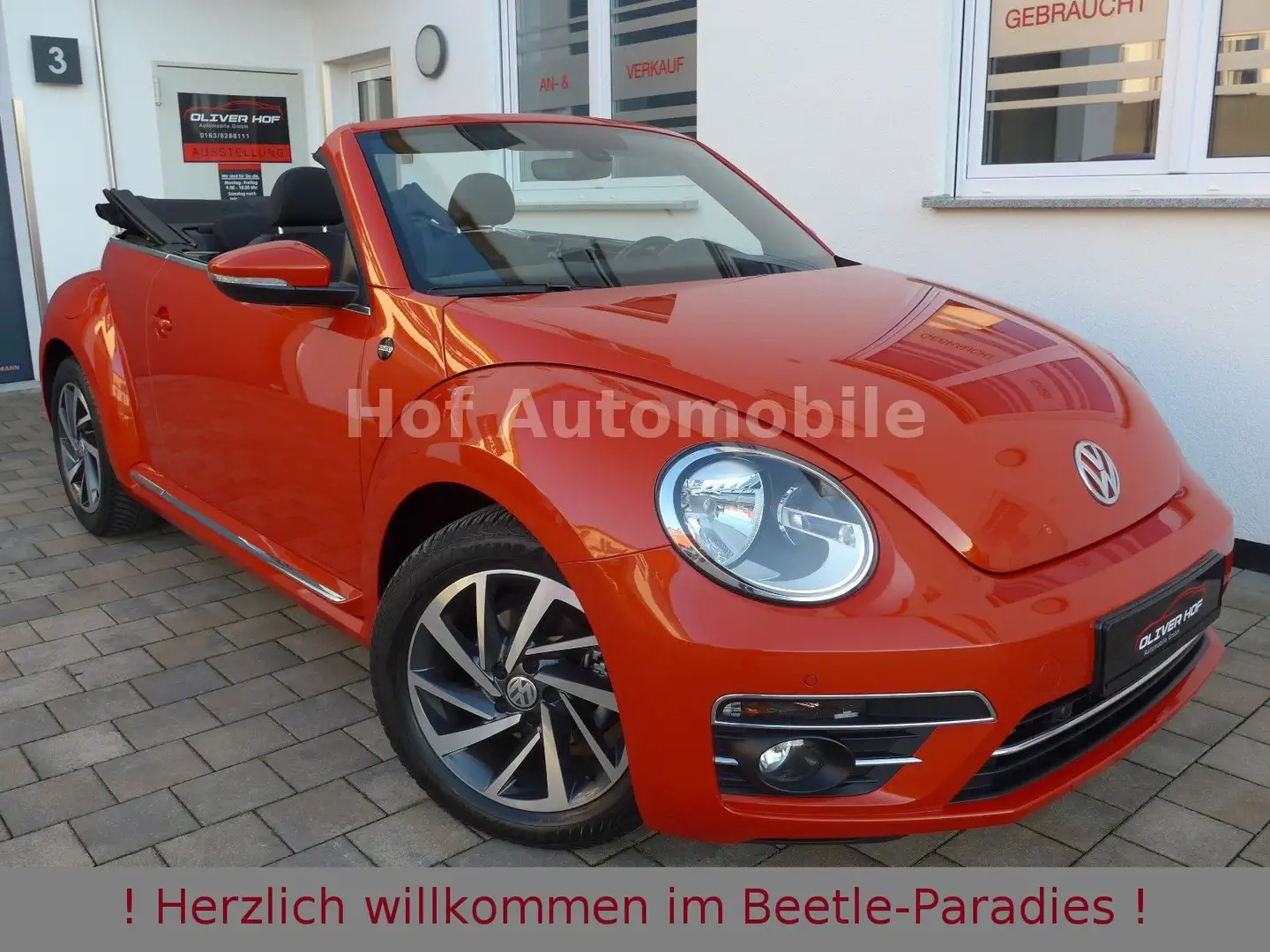 Volkswagen Beetle 1.4TSI DSG Sound Navi AppCon. SHZ 2xPDC Oranje - 1