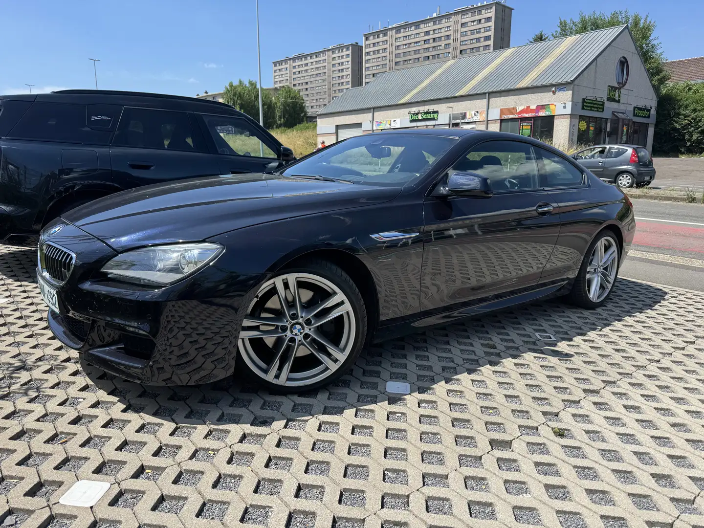 BMW 640 Coupé dA M-pack. Pack-M Zwart - 1