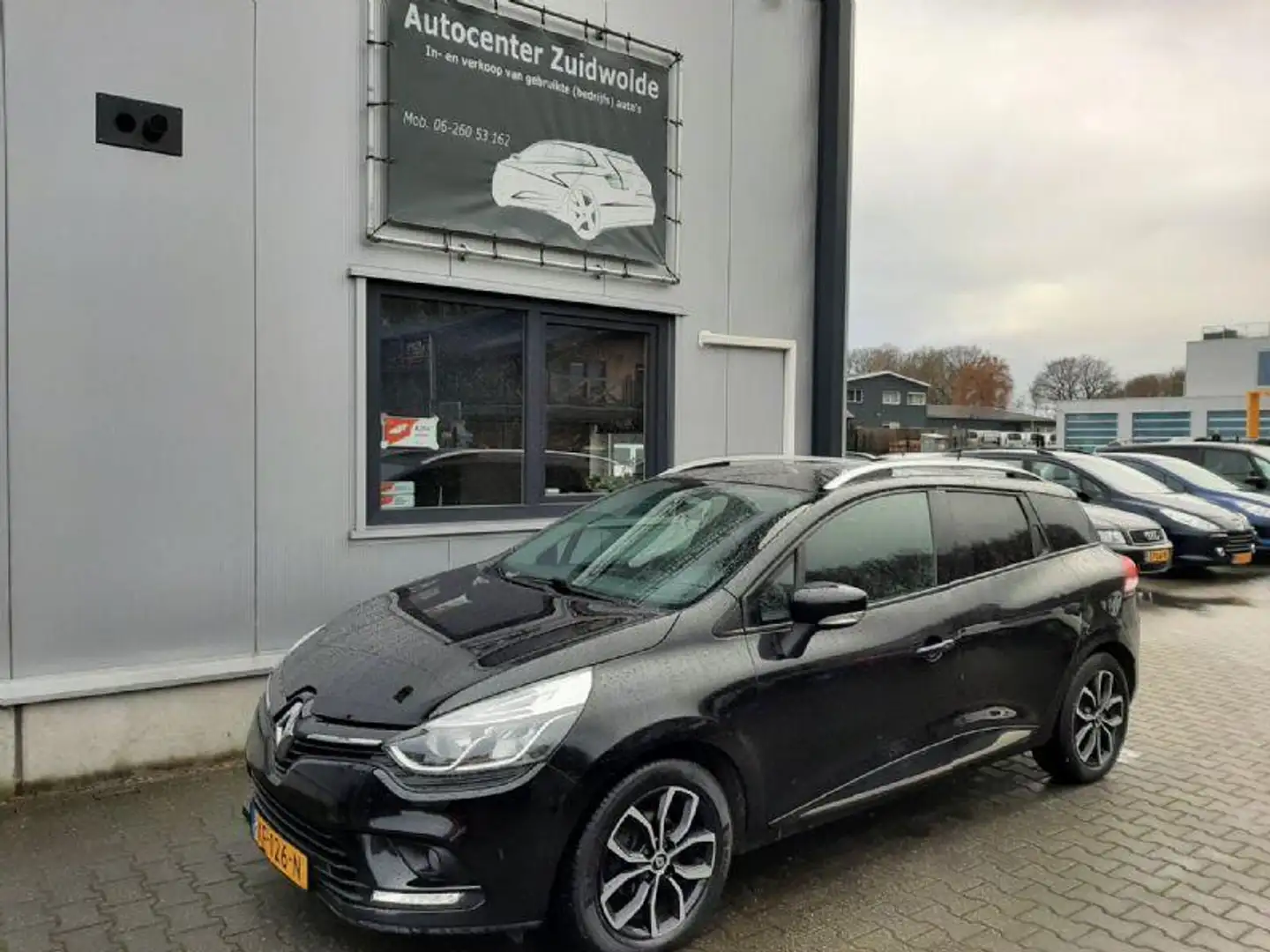Renault Clio Estate 0.9 TCe Intens airco cruise lmv ele pakket Schwarz - 1