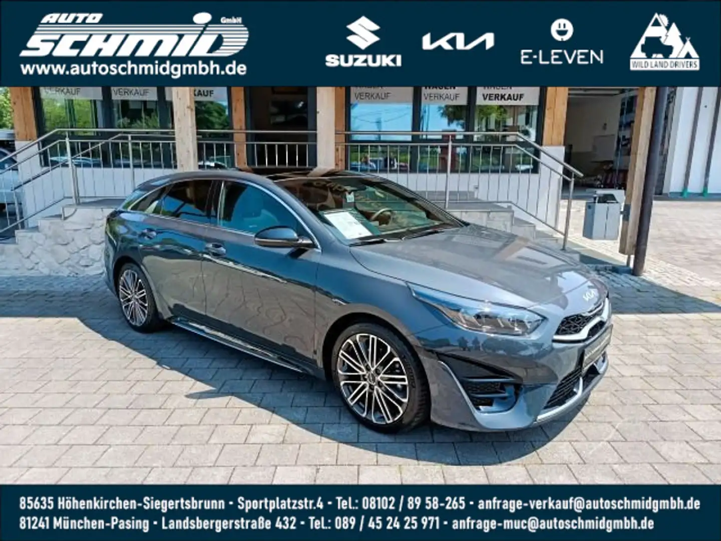 Kia ProCeed / pro_cee'd PROCEED 1.5T DCT7 GT LINE |TEC|GD|18Z|LEDER Grau - 1