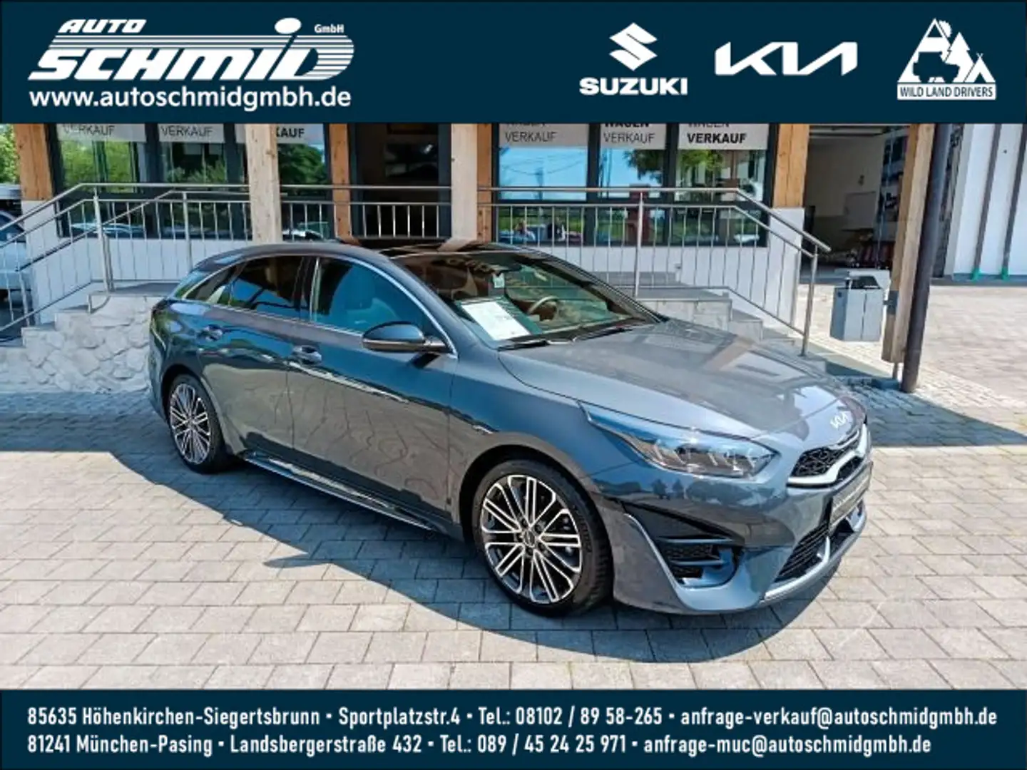 Kia ProCeed / pro_cee'd PROCEED 1.5T DCT7 GT LINE |TEC|GD|18Z|LEDER Grau - 1