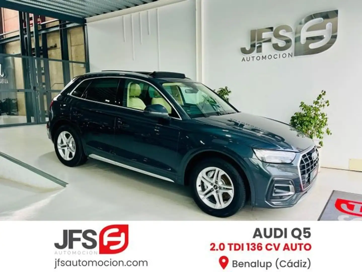 Audi Q5 2.0TDI 110kW Gris - 1