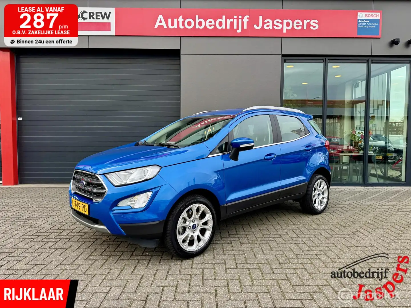 Ford EcoSport 1.0 EcoBoost Titanium Stoel-stuur verwarming/B&O/t Blau - 1
